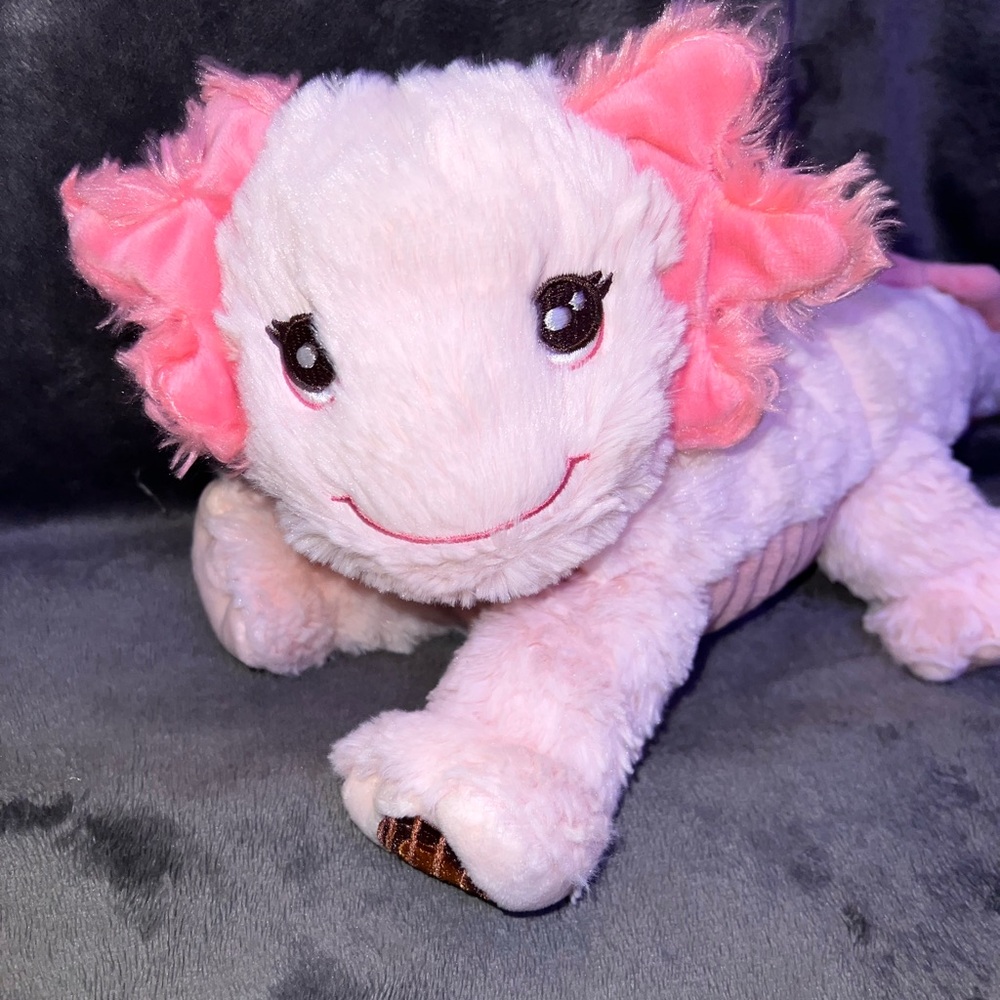 Girl Scout Cookie Rewards 2024 Plush Pink Lucy the Axolotl Own Your Magic